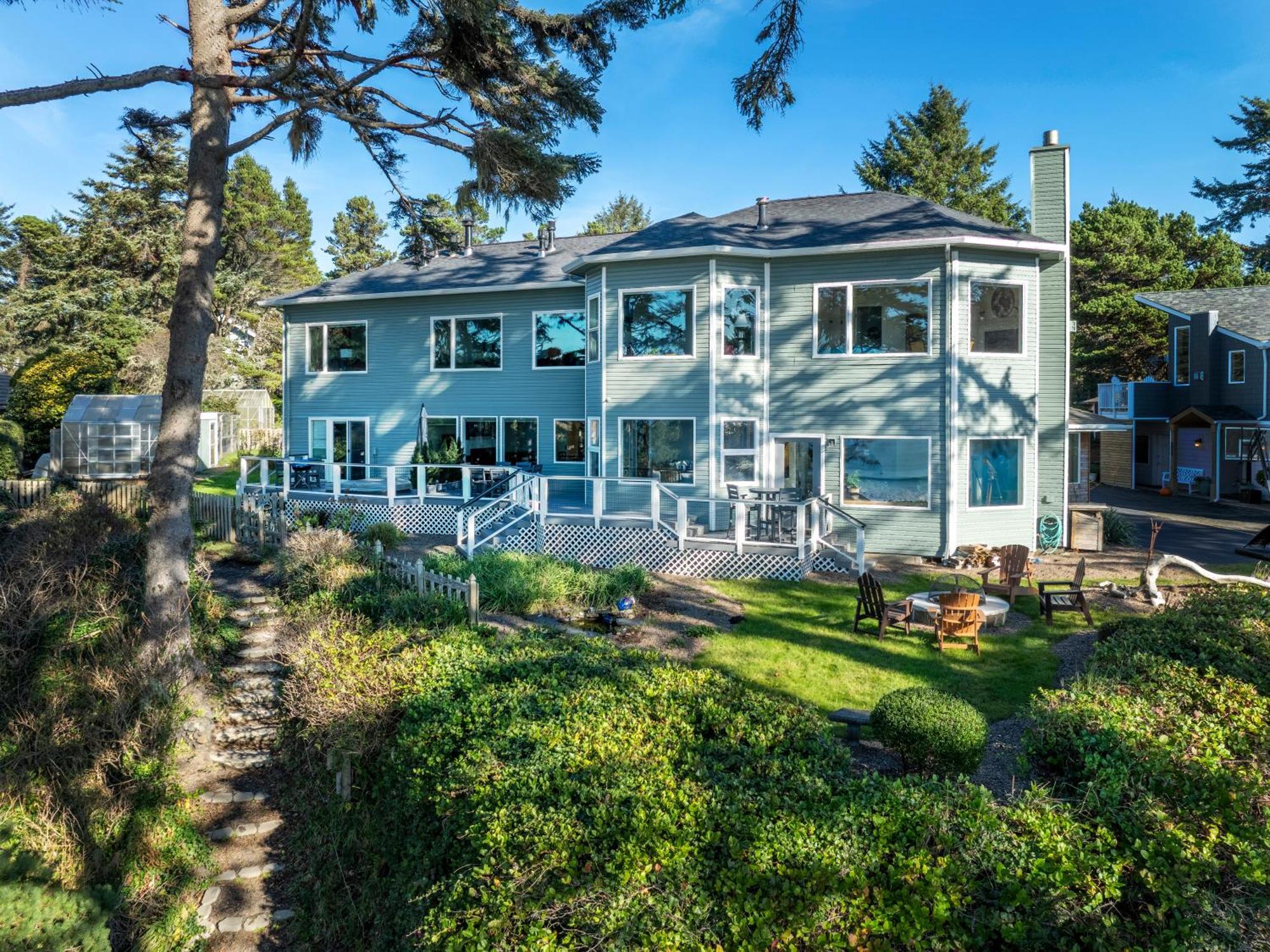 Tyee Lodge Bed And Breakfast Newport Exterior foto